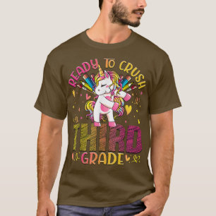 Camiseta Pronto Para Esmagar O Terceiro Grau De Volta À Uni
