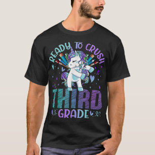 Camiseta Pronto Para Esmagar O Terceiro Grau De Volta À Uni