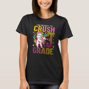Camiseta Pronto Para Esmagar O Terceiro Grau De Volta À Uni