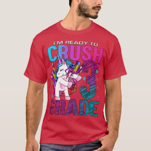 Camiseta Pronto Para Esmagar O Terceiro Grau De Volta À Uni