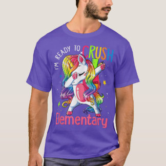 Camiseta Pronto Para Esmagar O Unicórnio Elementar De Volta