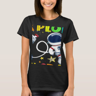 Camiseta Pronto Para Explorar O Astronauta Do Grau 6 De Vol