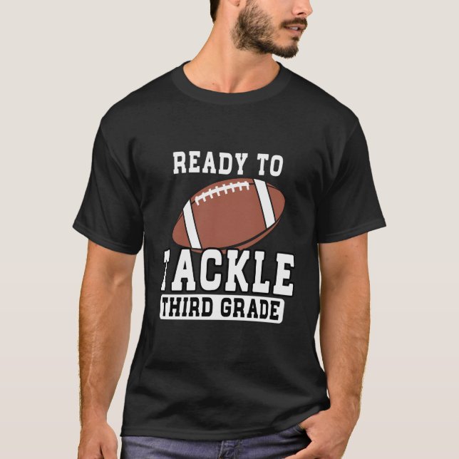 Camiseta Pronto Para Fazer Face Ao 3º Ano De Volta À Tercei (Frente)