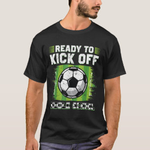 Camiseta Pronto Para Iniciar o Futebol de Ensino Médio 1º D