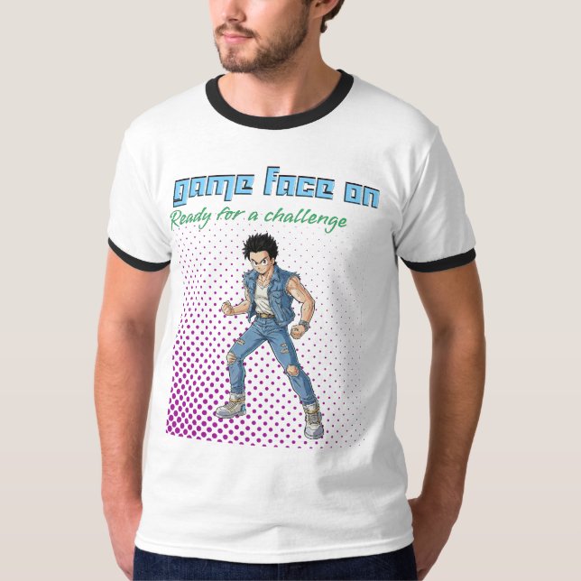 Camiseta Pronto Para o Desafio  (Frente)