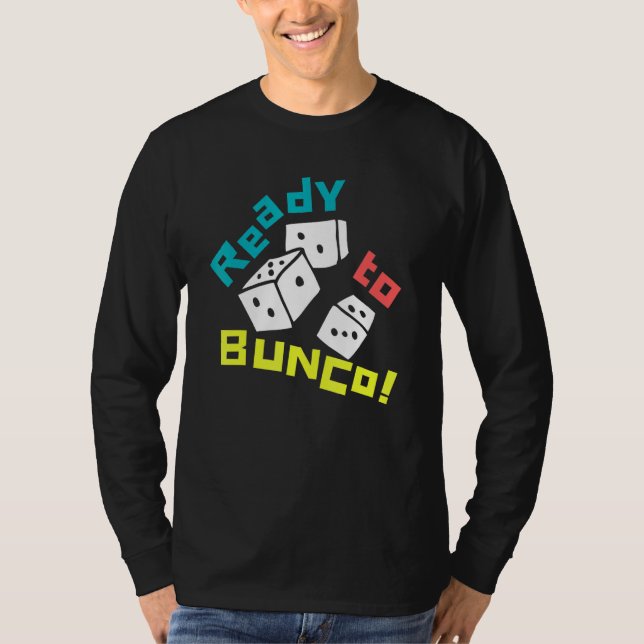 Camiseta Pronto Para O Design Bunco Bunco (Frente)
