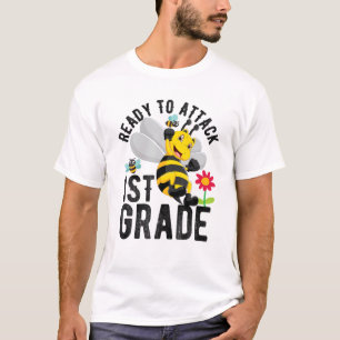 Camiseta Prontos Para Atacar Bebidas De Mel De Primeira Cla