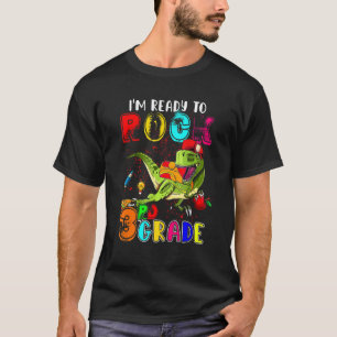 Camiseta Prontos Para Balançar O Saco Da Escola De Dinossau