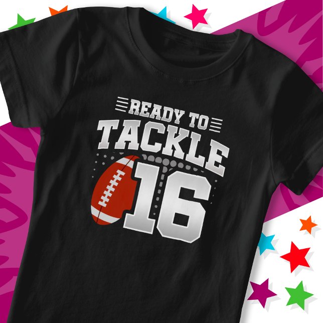 Camiseta Prontos Para Combater 16 Festas De Futebol 16º Ani (Criador carregado)