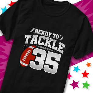 Camiseta Prontos Para Combater 35 Festas De Futebol No 35º 