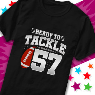Camiseta Prontos Para Combater 57 Festas De Futebol No 57º