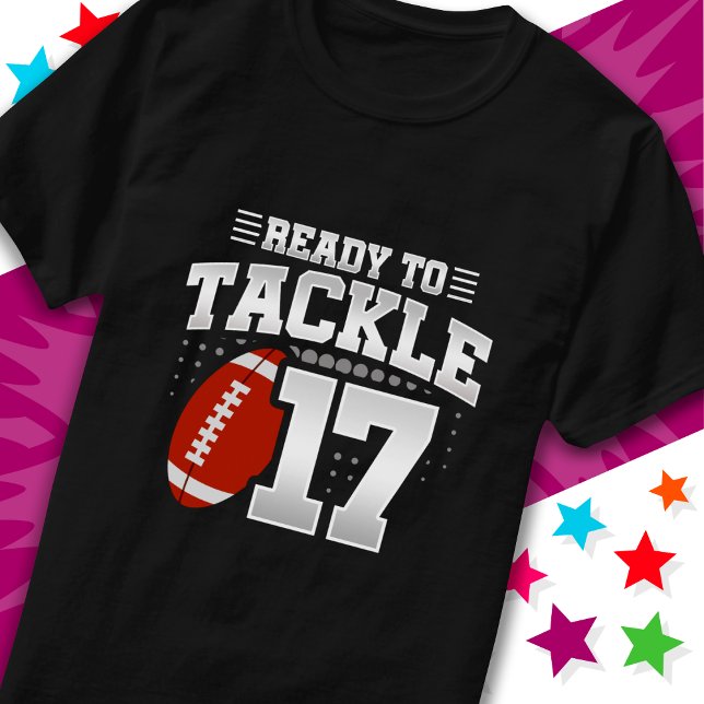 Camiseta Prontos Para Combater O 17 Festa De Futebol No 17º (Criador carregado)