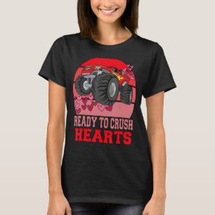 Camiseta Prontos Para Esmagar Carruagens Monstros Rapazes D