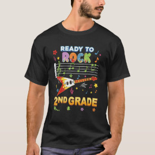 Camiseta Prontos Para Jogar Música De Violão De Grau De seg