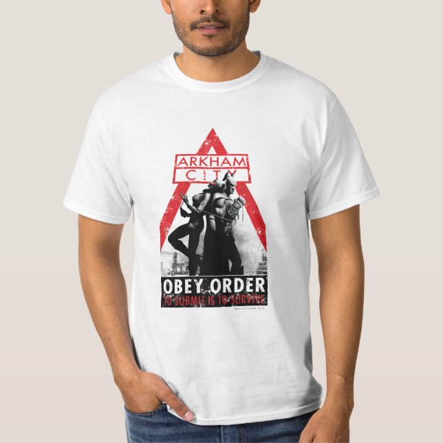 Camiseta Propaganda AC - Obedeça/Enviar é Sobreviver (Frente)