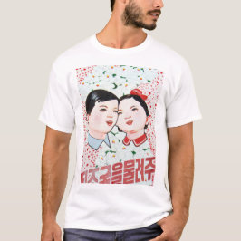 Camiseta Propaganda da Coreia do Norte
