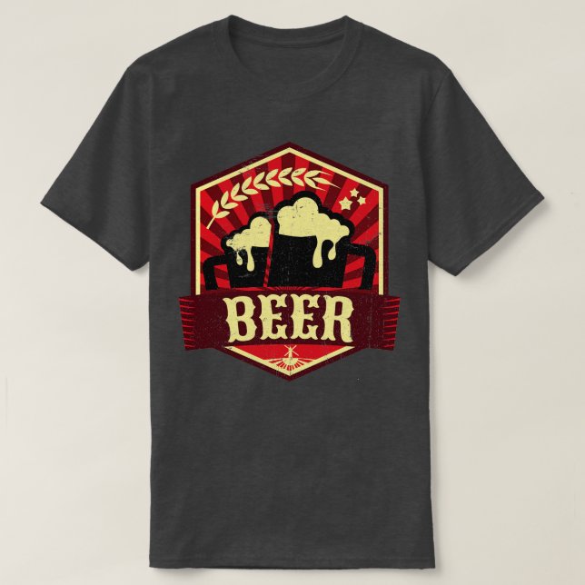 Camiseta Propaganda de cerveja (Frente do Design)