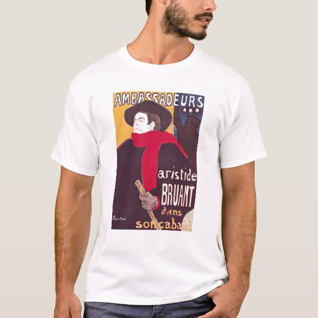 Camiseta Propaganda de poster Ari de Henri de (Frente)