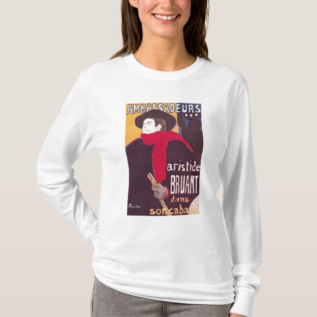 Camiseta Propaganda de poster Ari de Henri de (Frente)