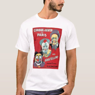 Camiseta Propaganda de poster 'o d'Hiver da Paris de Cirque