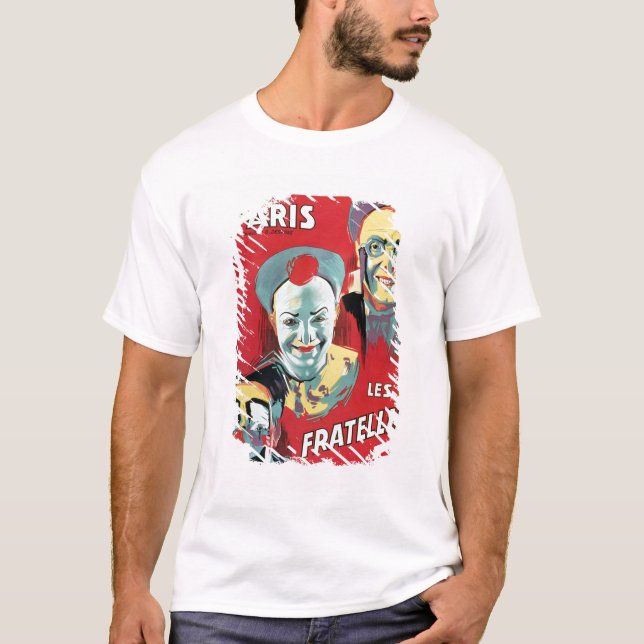 Camiseta Propaganda de poster 'o d'Hiver da Paris de Cirque (Frente)