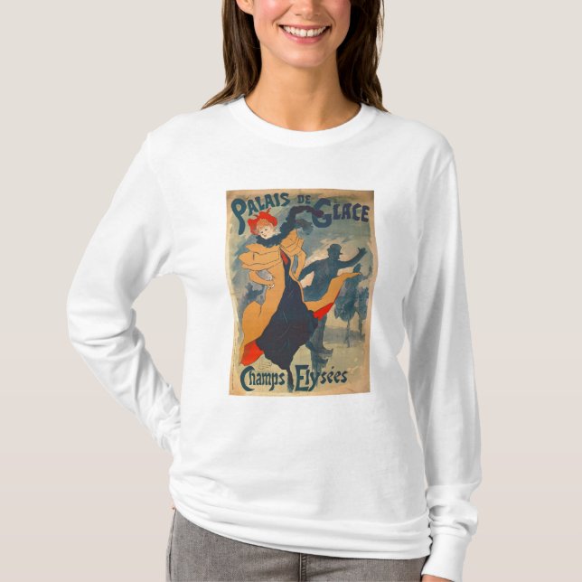 Camiseta Propaganda de poster o Palais de Glace (Frente)