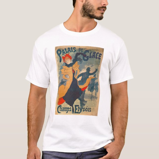 Camiseta Propaganda de poster o Palais de Glace (Frente)