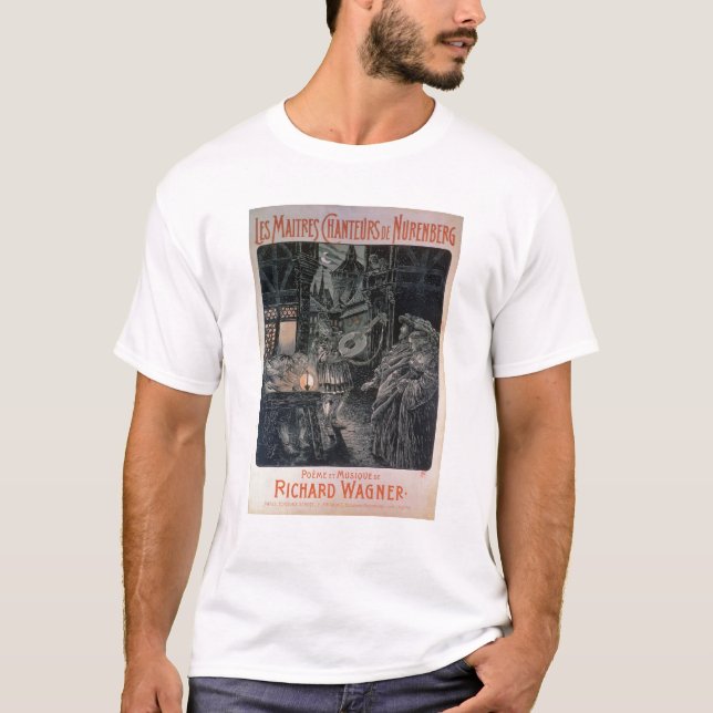 Camiseta Propaganda de poster os cantores mestres (Frente)