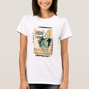 Camiseta Propaganda de poster "Quinquina" por Dubonnet (cor