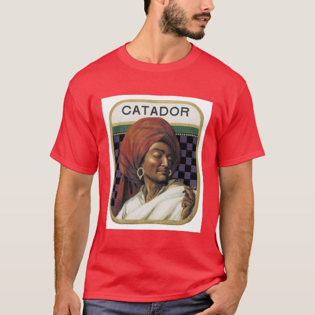 Camiseta Propaganda do charuto de Catador (Frente)