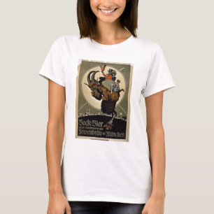 Camiseta Propaganda para 'a cerveja de cerveja preta forte