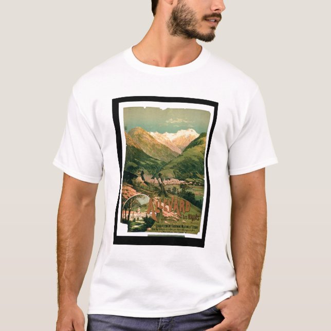 Camiseta Propaganda para "Allevard Les Bains", Isere (col (Frente)