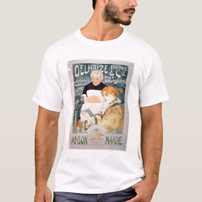 Camiseta Propaganda para Delhaize, irmãos e Co. no th (Frente)