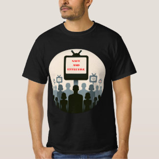 Camiseta Propaganda segura e eficaz