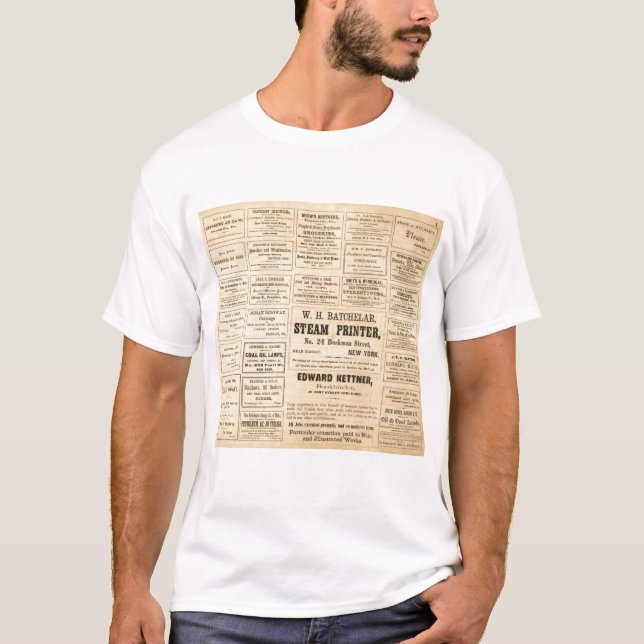 Camiseta Propagandas para o óleo (Frente)