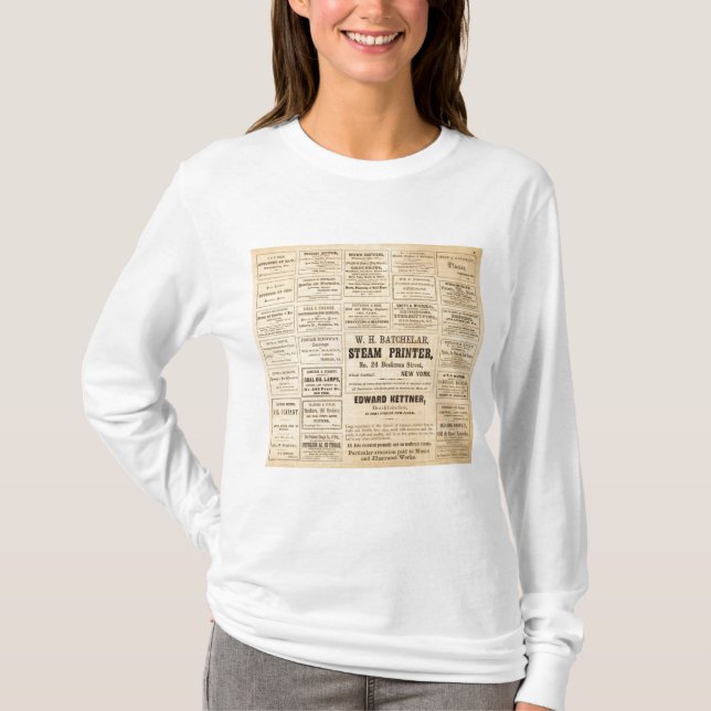 Camiseta Propagandas para o óleo (Frente)