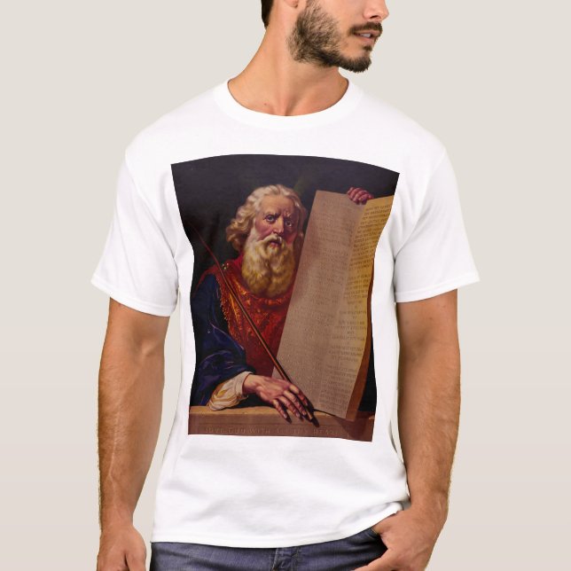 Camiseta Prophet Moses on Mount Sinai – High-Fidelity Epic  (Frente)