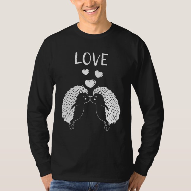 Camiseta Proposta De Casamento De Relação De Amor Wif (Frente)