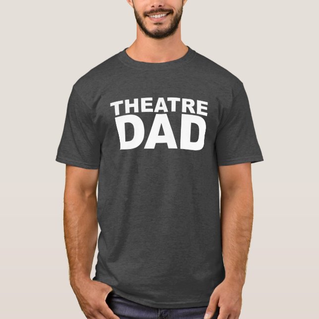 Camiseta Proposta Orgulhosa de Pai de Teatro Parente de Apo (Frente)