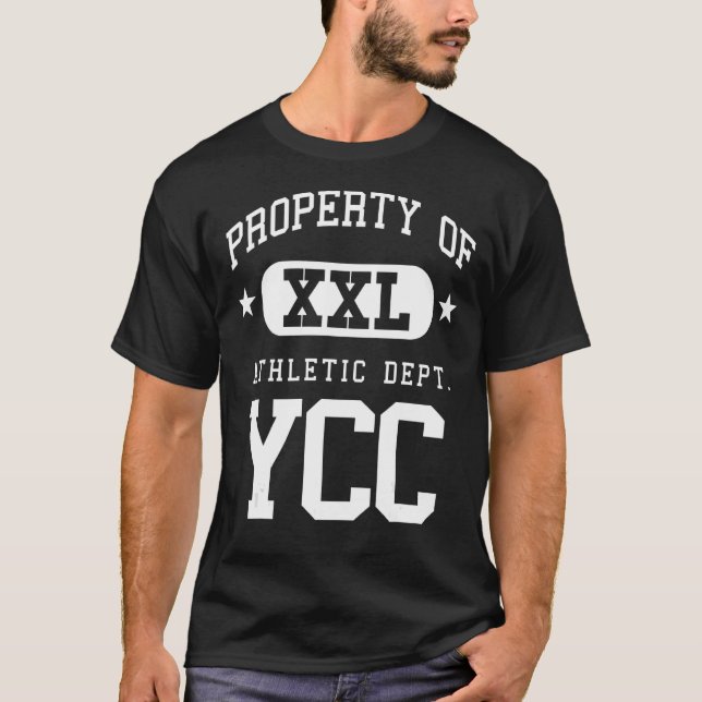 Camiseta Propriedade da Escola Atlética YCC XXL (Frente)