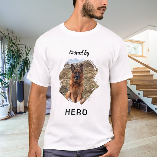 Camiseta Propriedade da foto de cão (Criador carregado)
