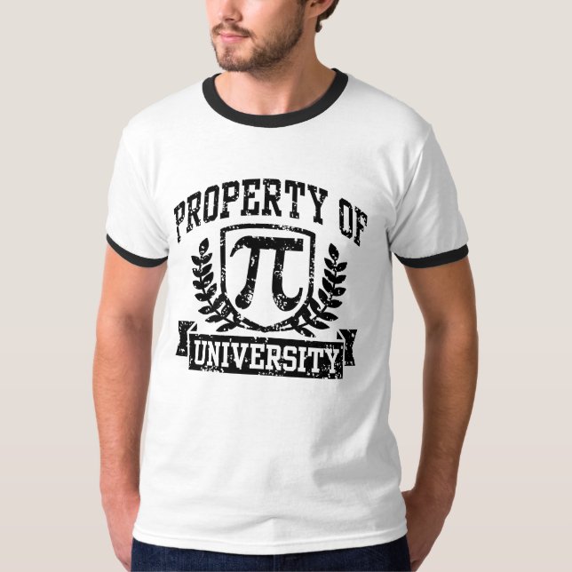 Camiseta Propriedade da Universidade Pi (Frente)