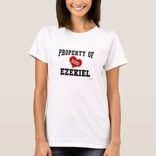 Camiseta Propriedade de Ezekiel (Frente)
