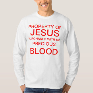 Camiseta Propriedade de Jesus