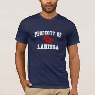 Camiseta Propriedade de Larissa
