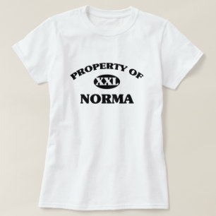 Camiseta Propriedade de NORMA