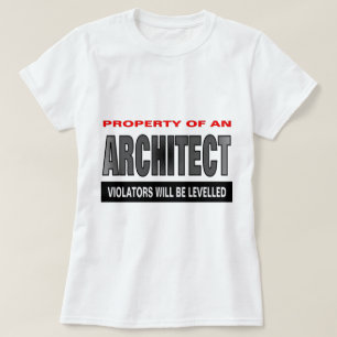 Camiseta Propriedade de um arquiteto