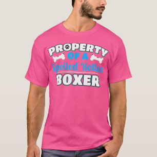 Camiseta Propriedade De Um Boxer Rotten Irritado