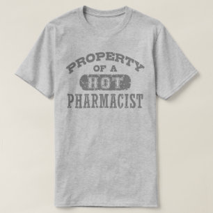 Camiseta Propriedade de um farmacêutico quente