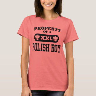Camiseta Propriedade de um rapaz polonês